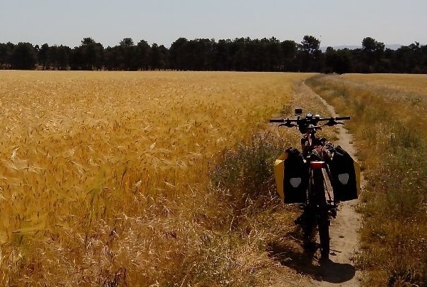 El verano es una buena época para hacer el Camino en bicicleta.
